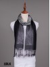 Paisley Print Shawl Scarf W/ Tassels
